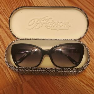 womans brighton sunglasses with case